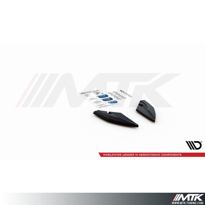 Lames latérales arrière Maxton Audi A4 B9 Standard Berline et break 2015-2019